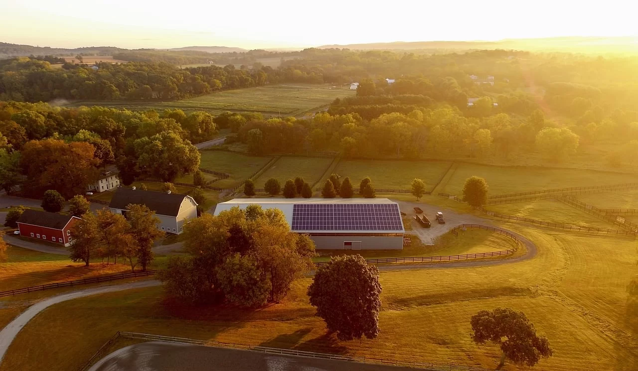 solceller gard