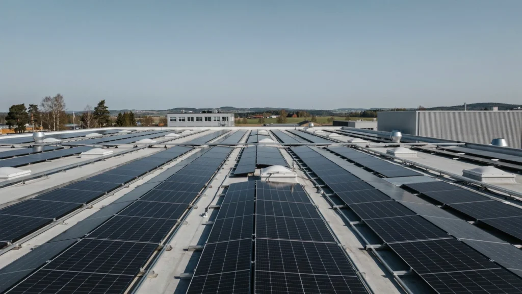 Solceller industri